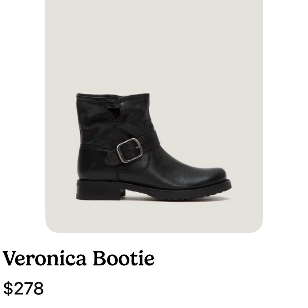 FRYE AND CO. Veronica Bootie in Black size 40